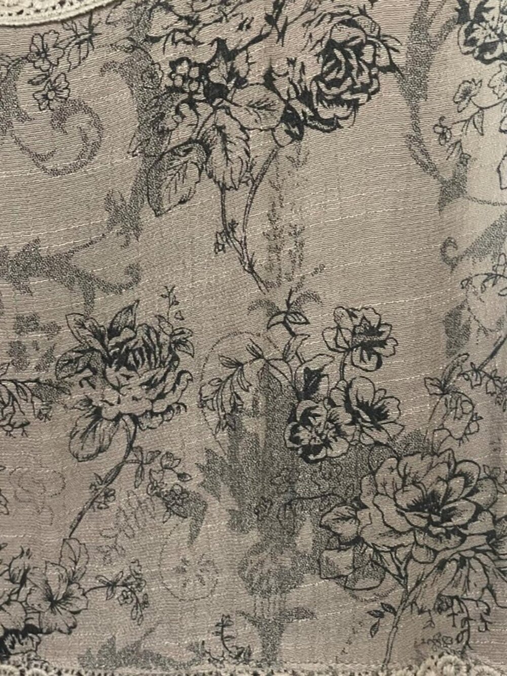 Womens Floral Crochet